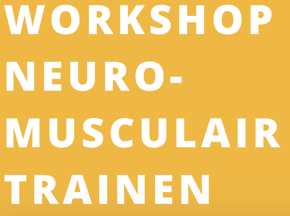 Workshop neuromusculair trainen