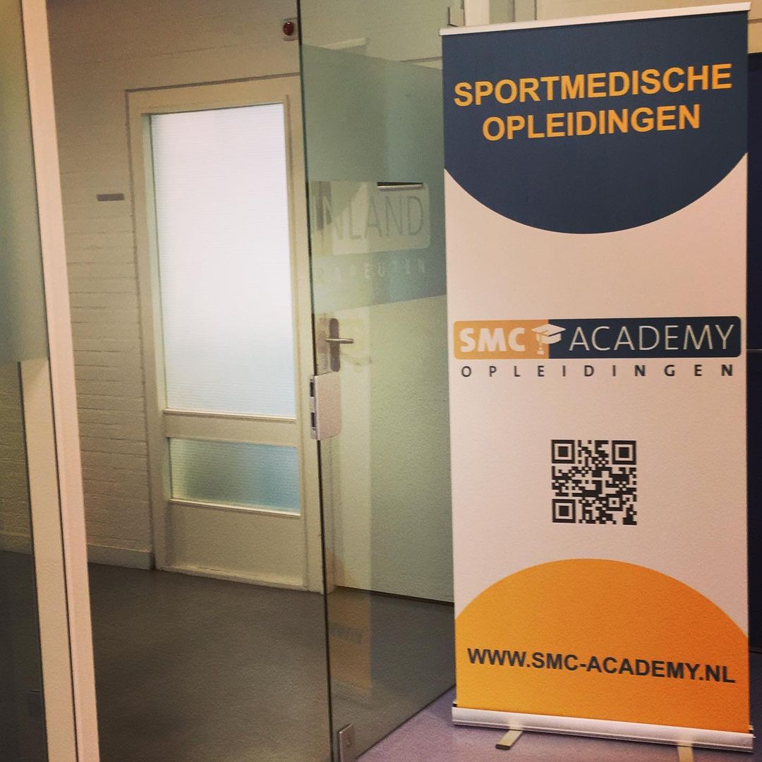banner smc academy sportmedische opleidingen