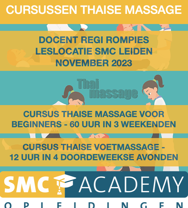 Cursussen thaise massage SMC Academy Leiden