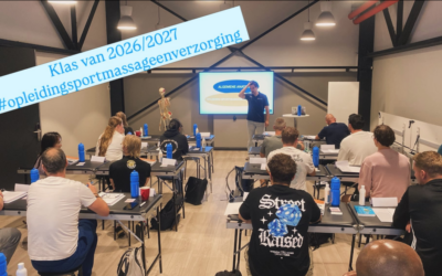 Start opleiding sportmassage en verzorging